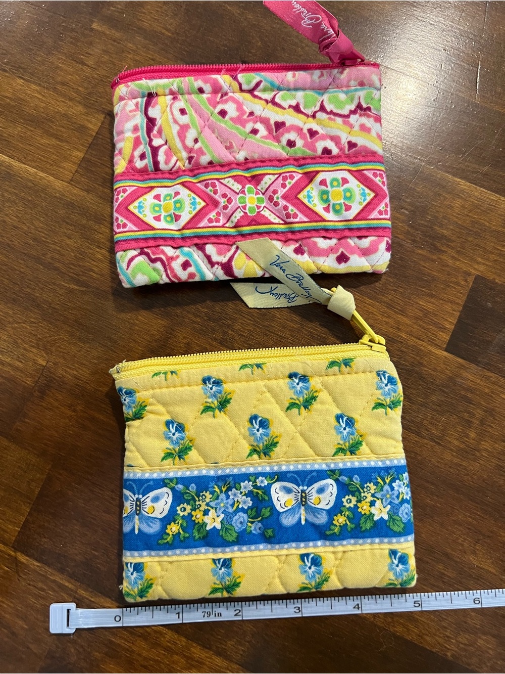 Vera Bradley Capri Melon & Katherine Vintage Coin Pouches - Picture 5 of 5